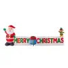 Home Accents Holiday 12 Ft Giant-Sized LEF Inflatable Merry Christmas Sign Scene 2 Home Accents Holiday 12 Ft Giant-Sized LEF Inflatable Merry Christmas Sign Scene -Alpine Corporation Shop home accents holiday christmas inflatables 118734 64 1000