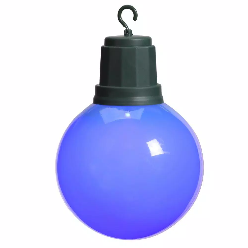 Home Accents Holiday 13 In. Light-Up Christmas Blue Ornament 5 Home Accents Holiday 13 In. Light-Up Christmas Blue Ornament - Image 3