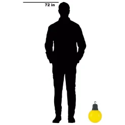 Home Accents Holiday 13 In. Light-Up Christmas Yellow Ornament 7 Home Accents Holiday 13 In. Light-Up Christmas Yellow Ornament -Alpine Corporation Shop home accents holiday christmas novelty lights 8211 13686 76 1000