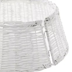 Home Accents Holiday 27 In. D White Wicker Christmas Tree Collar 10 Home Accents Holiday 27 In. D White Wicker Christmas Tree Collar -Alpine Corporation Shop home accents holiday christmas tree skirts collars 4051320 a0 1000