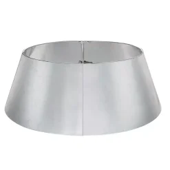 Home Accents Holiday 27 In. D Galvanized Metal Christmas Tree Collar