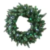 Home Accents Holiday 36 In. Christmas Bright Pre-lit LED Artificial Spruce Wreath With Red,Green, And Cool White Lights 2 Home Accents Holiday 36 In. Christmas Bright Pre-lit LED Artificial Spruce Wreath With Red,Green, And Cool White Lights -Alpine Corporation Shop home accents holiday christmas wreaths 4723172 c29ho1 64 1000
