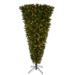 Home Accents Holiday 7 Ft Wesley Upside Down Long Needle Pine LED Pre-Lit Artificial Christmas Tree With 420 SureBright Color Changing Lights 19 Home Accents Holiday 7 Ft Wesley Upside Down Long Needle Pine LED Pre-Lit Artificial Christmas Tree With 420 SureBright Color Changing Lights -Alpine Corporation Shop home accents holiday pre lit christmas trees tg70m3w89d07 77 1000