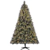 Home Accents Holiday 7.5 Ft Sparkling Amelia Pine LED Pre-Lit Artificial Christmas Tree With Warm White Lights -Alpine Corporation Shop home accents holiday pre lit christmas trees tg76m3acdl19 64 1000