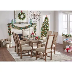 Home Accents Holiday 9 Ft Alexander Pine Pre-Lit LED Artificial Christmas Tree With 650 SureBright Warm White Lights 26 Home Accents Holiday 9 Ft Alexander Pine Pre-Lit LED Artificial Christmas Tree With 650 SureBright Warm White Lights -Alpine Corporation Shop home accents holiday pre lit christmas trees tg90m5311l05 44 1000