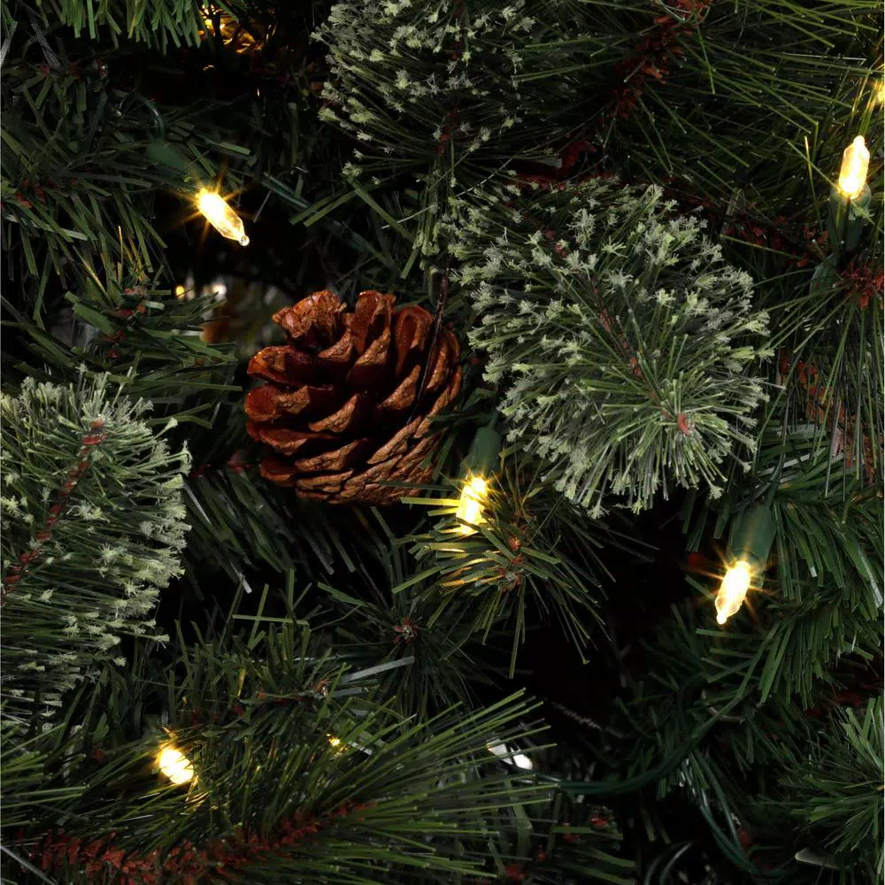 Home Accents Holiday 9 Ft Alexander Pine Pre-Lit LED Artificial Christmas Tree With 650 SureBright Warm White Lights 9 Home Accents Holiday 9 Ft Alexander Pine Pre-Lit LED Artificial Christmas Tree With 650 SureBright Warm White Lights - Image 7