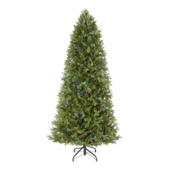Home Decorators Collection 7.5 Ft Lachlan Balsam Fir Slim LED Pre-Lit Artificial Christmas Tree With 460 Color Changing Lights With 7 Functions -Alpine Corporation Shop home decorators collection pre lit christmas trees r64875slpyt5wm 1d 1000