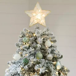 Home Decorators Collection 7.5 Ft. Risch White Pine Heavy Flocked LED Pre-Lit Artificial Christmas Tree With 1000 SureBright Warm White Lights -Alpine Corporation Shop home decorators collection pre lit christmas trees tg76m2aohl03 a0 1000