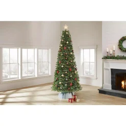 Home Decorators Collection 9 Ft Chelsey Balsam Fir LED Pre-Lit Artificial Christmas Tree With 1100 SureBright Warm White Lights 8 Home Decorators Collection 9 Ft Chelsey Balsam Fir LED Pre-Lit Artificial Christmas Tree With 1100 SureBright Warm White Lights -Alpine Corporation Shop home decorators collection pre lit christmas trees tg90p3d93l01 e1 1000