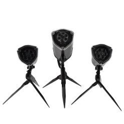 LightShow Multi-Color Whirl-A-Motion Static Merry Christmas LightSync With Sound Projection Stake 7 LightShow Multi-Color Whirl-A-Motion Static Merry Christmas LightSync With Sound Projection Stake -Alpine Corporation Shop lightshow christmas light projectors 114118 40 1000