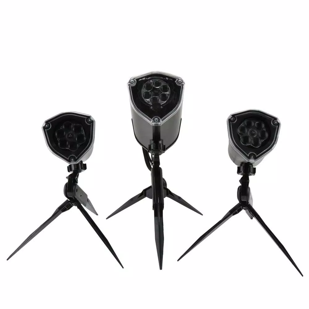 LightShow Multi-Color Whirl-A-Motion Static Merry Christmas LightSync With Sound Projection Stake 5 LightShow Multi-Color Whirl-A-Motion Static Merry Christmas LightSync With Sound Projection Stake - Image 3