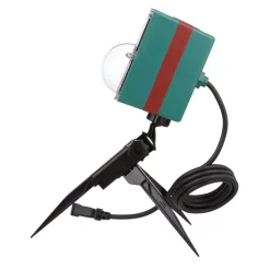 LightShow Blue/White Christmas LightShow Projection SwirlingSpirals-Let It Snow -Alpine Corporation Shop lightshow christmas light projectors 115716 4f 1000