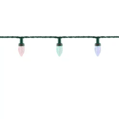 LightShow ColorMotion 24-Light Multi-Color Deluxe Christmas C9 LED String Light 10 LightShow ColorMotion 24-Light Multi-Color Deluxe Christmas C9 LED String Light -Alpine Corporation Shop lightshow christmas novelty lights 118594 40 1000