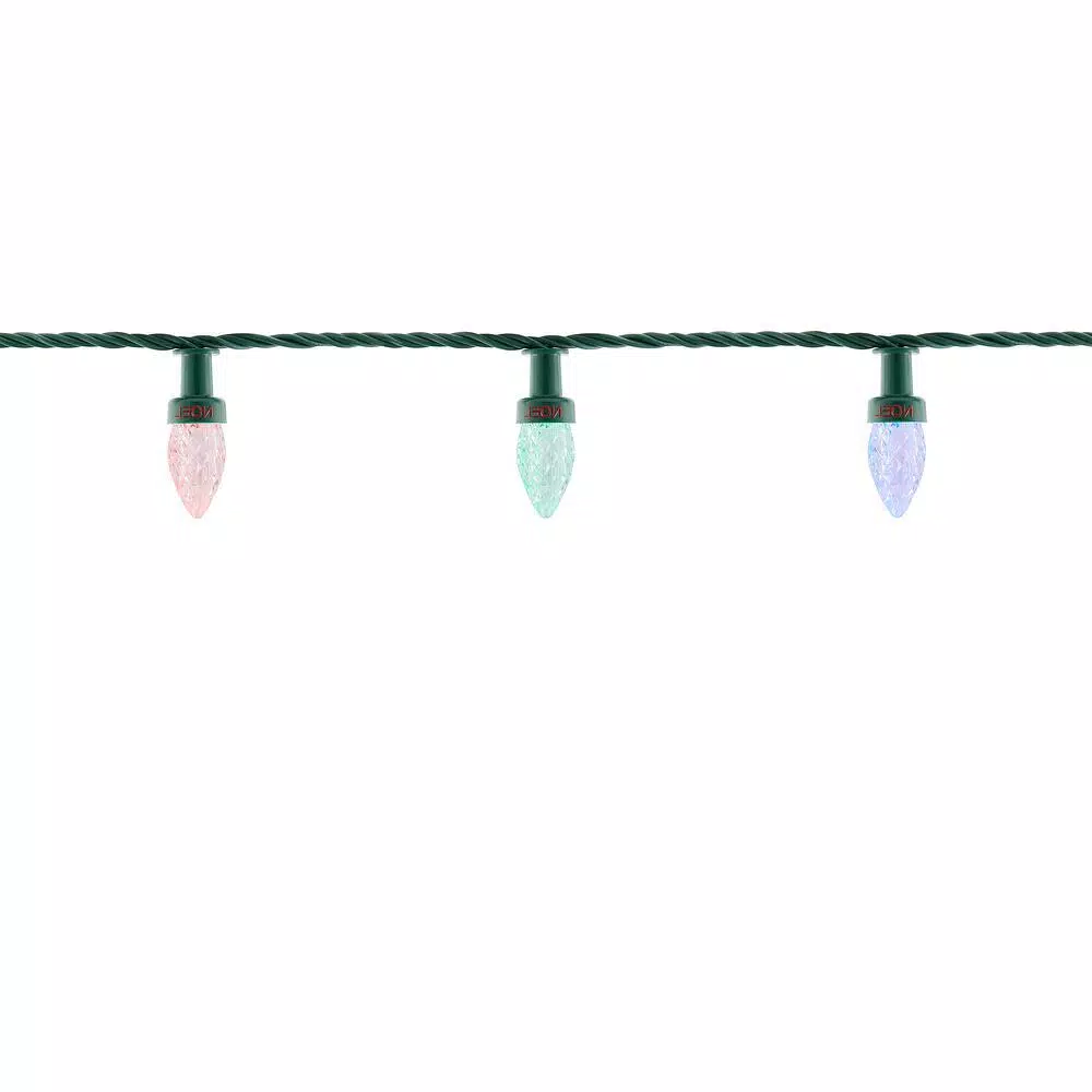 LightShow ColorMotion 24-Light Multi-Color Deluxe Christmas C9 LED String Light 5 LightShow ColorMotion 24-Light Multi-Color Deluxe Christmas C9 LED String Light - Image 3