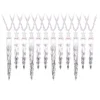 LightShow ColorMotion 24-Light White Deluxe Christmas Icicle LED String Light -Alpine Corporation Shop lightshow icicle lights 116095 64 1000