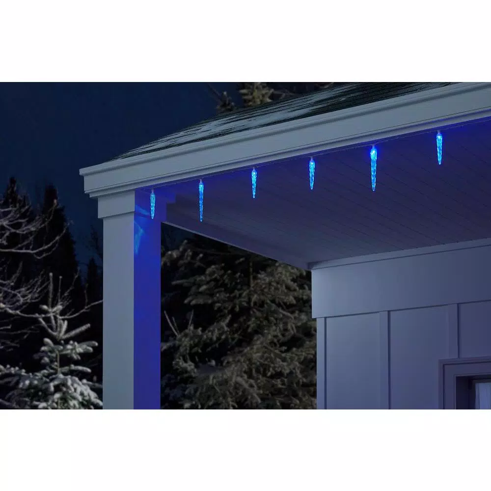 LightShow ColorMotion 24-Light Multi-Color Deluxe Christmas Icicle LED String Light 7 LightShow ColorMotion 24-Light Multi-Color Deluxe Christmas Icicle LED String Light - Image 5