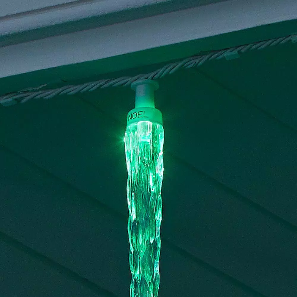 LightShow ColorMotion 24-Light Multi-Color Deluxe Christmas Icicle LED String Light 12 LightShow ColorMotion 24-Light Multi-Color Deluxe Christmas Icicle LED String Light - Image 10