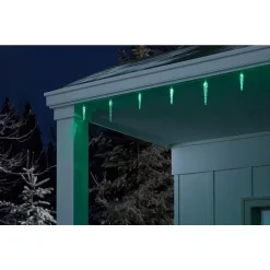 LightShow ColorMotion 24-Light Multi-Color Deluxe Christmas Icicle LED String Light 14 LightShow ColorMotion 24-Light Multi-Color Deluxe Christmas Icicle LED String Light -Alpine Corporation Shop lightshow icicle lights 118595 40 1000