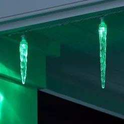 LightShow ColorMotion 24-Light Multi-Color Deluxe Christmas Icicle LED String Light 20 LightShow ColorMotion 24-Light Multi-Color Deluxe Christmas Icicle LED String Light -Alpine Corporation Shop lightshow icicle lights 118595 4f 1000