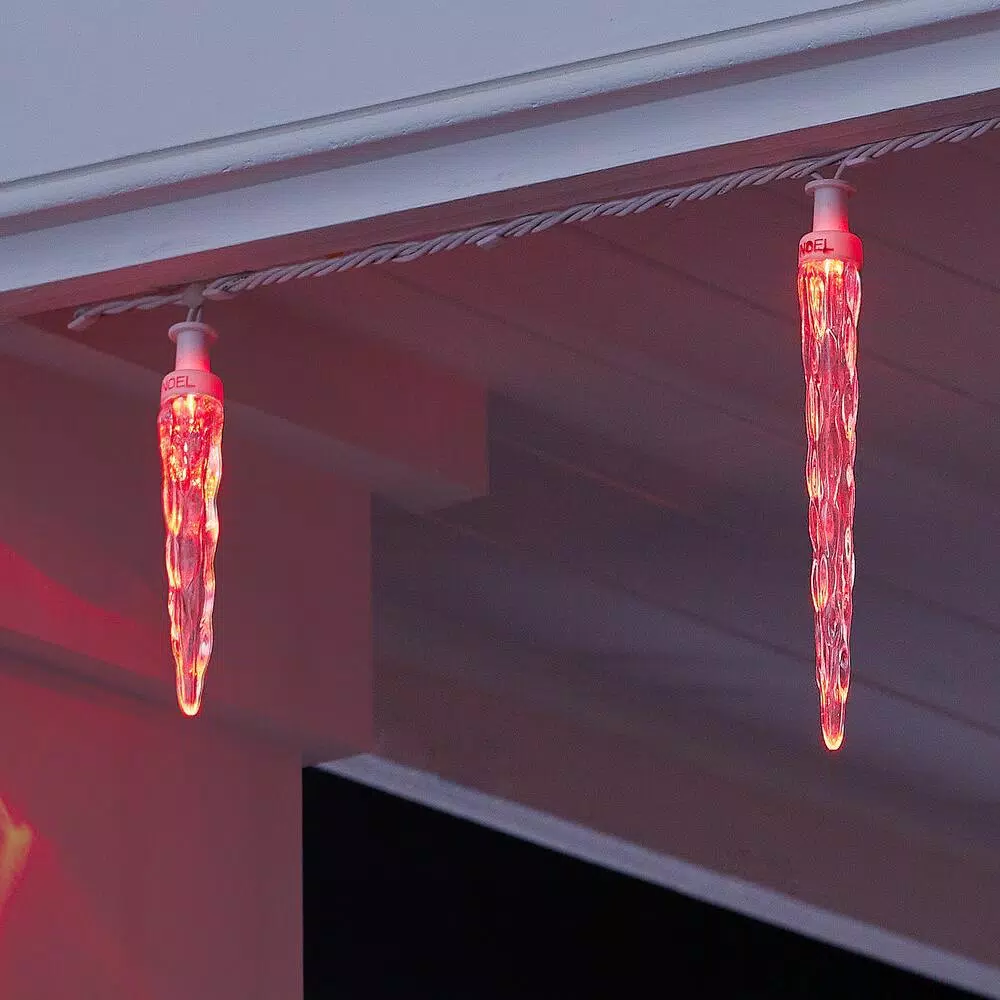 LightShow ColorMotion 24-Light Multi-Color Deluxe Christmas Icicle LED String Light 9 LightShow ColorMotion 24-Light Multi-Color Deluxe Christmas Icicle LED String Light - Image 7