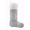 Manor Luxe 20 In. Glistening Snow Christmas Stocking 2 Manor Luxe 20 In. Glistening Snow Christmas Stocking -Alpine Corporation Shop manor luxe christmas stockings ml16354stocking 64 1000