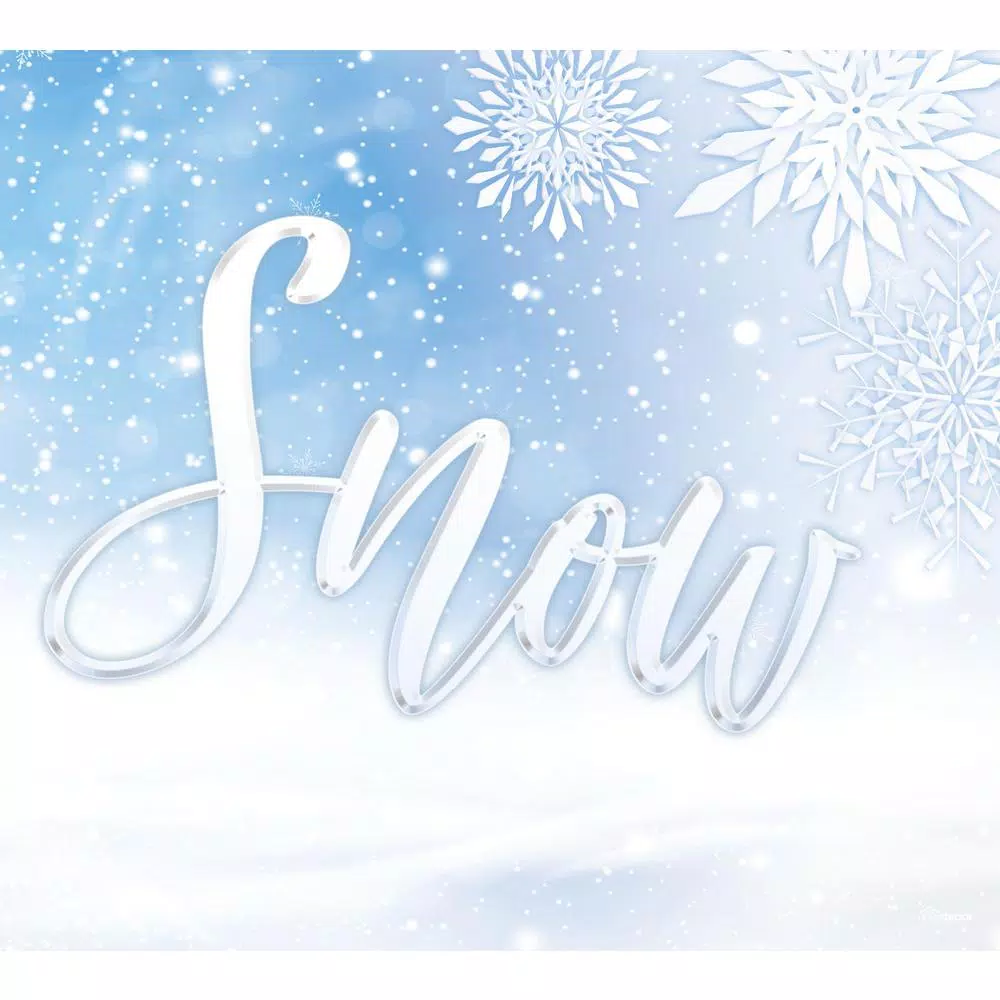 My Door Decor 7 Ft. X 8 Ft. Let It Snow-Christmas Garage Door Decor Mural For Split Car Garage 6 My Door Decor 7 Ft. X 8 Ft. Let It Snow-Christmas Garage Door Decor Mural For Split Car Garage - Image 4