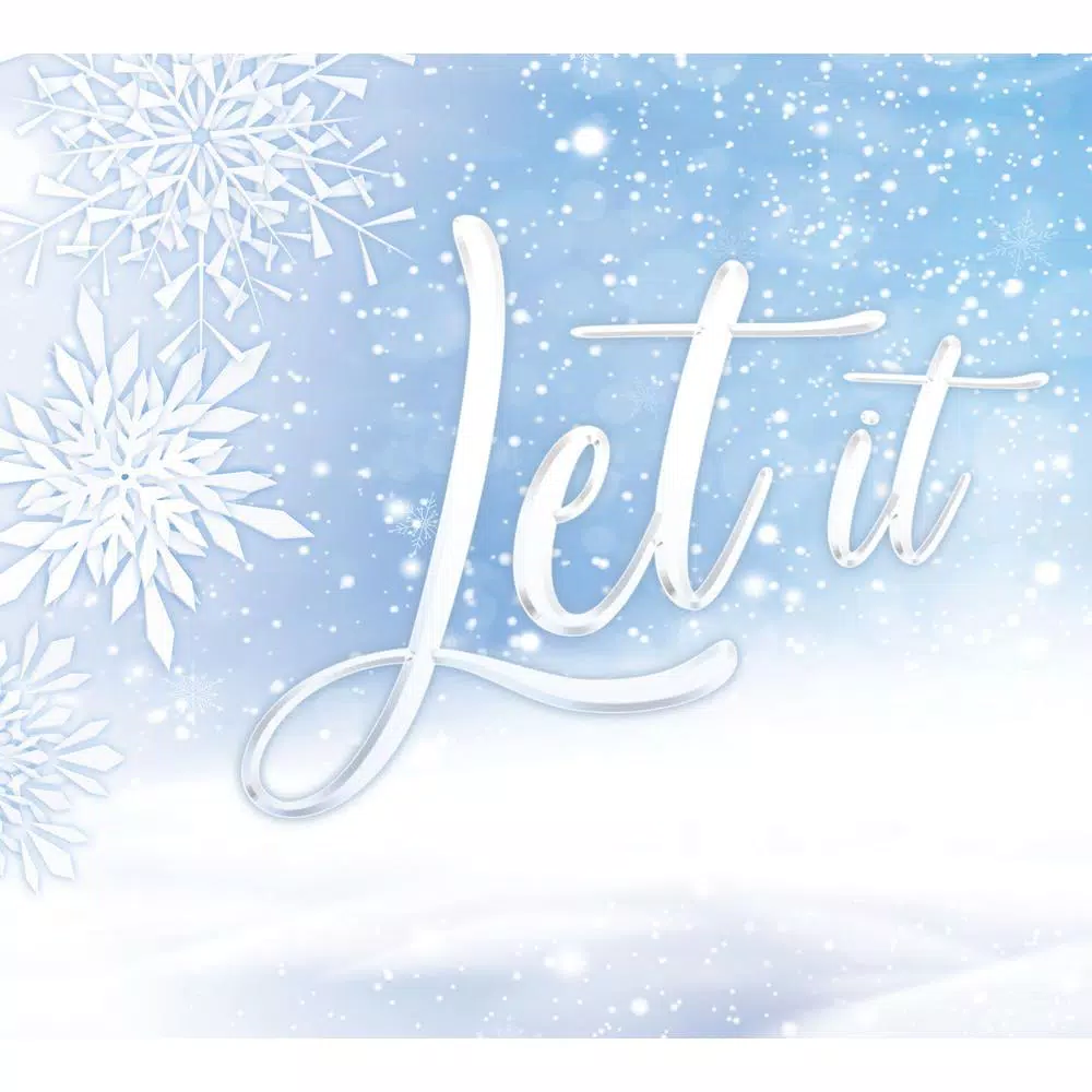 My Door Decor 7 Ft. X 8 Ft. Let It Snow-Christmas Garage Door Decor Mural For Split Car Garage 3 My Door Decor 7 Ft. X 8 Ft. Let It Snow-Christmas Garage Door Decor Mural For Split Car Garage