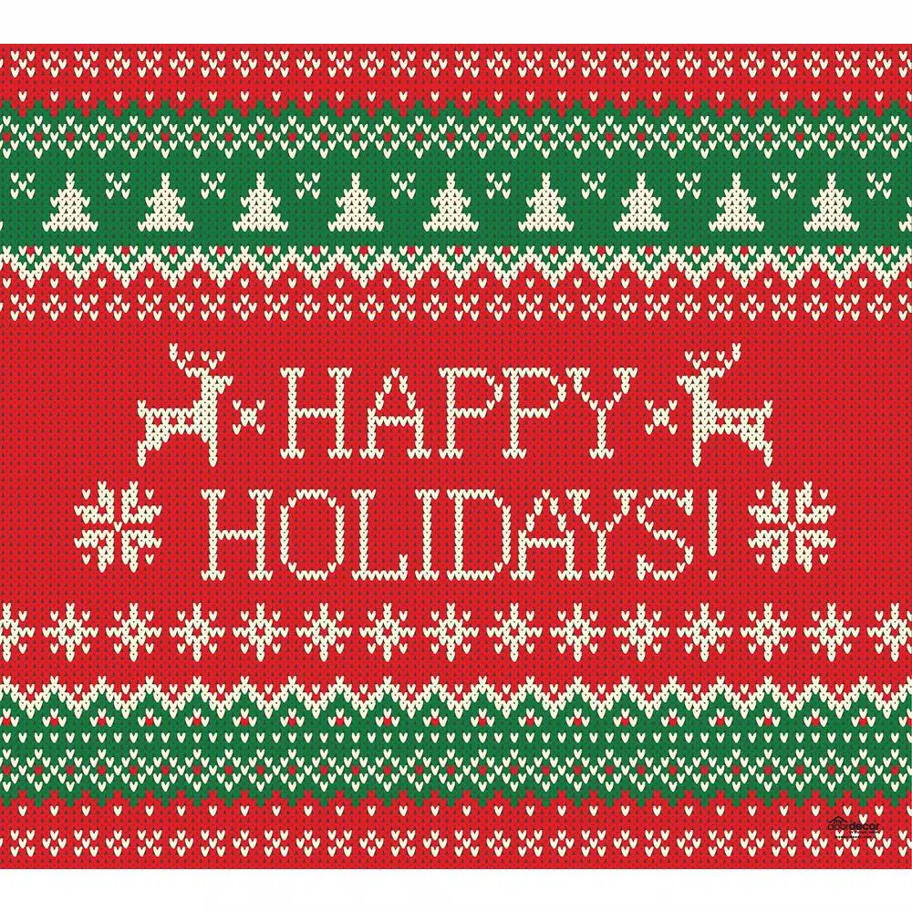 My Door Decor 7 Ft. X 8 Ft. Ugly Christmas Sweater Happy Holidays-Christmas Garage Door Decor Mural For Single Car Garage 3 My Door Decor 7 Ft. X 8 Ft. Ugly Christmas Sweater Happy Holidays-Christmas Garage Door Decor Mural For Single Car Garage