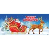 My Door Decor 7 Ft. X 16 Ft. Santa’s Sleigh Ride-Christmas Garage Door Decor Mural For Double Car Garage -Alpine Corporation Shop my door decor christmas flags 285905xmas 005 64 1000