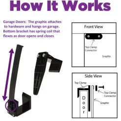 My Door Decor 7 Ft. X 16 Ft. Christmas Characters Merry Christmas-Christmas Garage Door Decor Mural For Double Car Garage 9 My Door Decor 7 Ft. X 16 Ft. Christmas Characters Merry Christmas-Christmas Garage Door Decor Mural For Double Car Garage -Alpine Corporation Shop my door decor christmas flags 285905xmas 016 44 1000