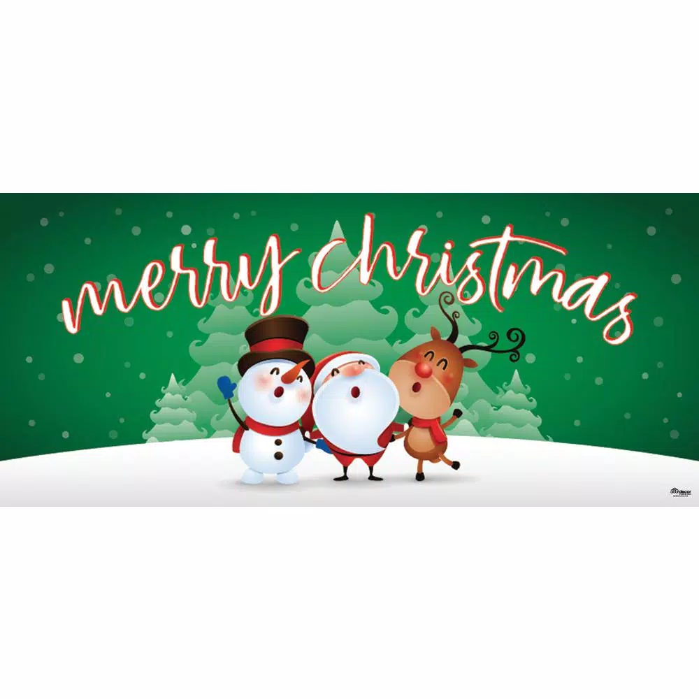 My Door Decor 7 Ft. X 16 Ft. Christmas Characters Merry Christmas-Christmas Garage Door Decor Mural For Double Car Garage 3 My Door Decor 7 Ft. X 16 Ft. Christmas Characters Merry Christmas-Christmas Garage Door Decor Mural For Double Car Garage