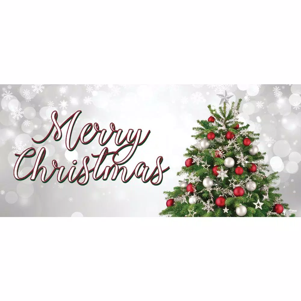 My Door Decor 7 Ft. X 16 Ft. Merry Christmas Tree Christmas Garage Door Decor Mural For Double Car Garage 3 My Door Decor 7 Ft. X 16 Ft. Merry Christmas Tree Christmas Garage Door Decor Mural For Double Car Garage