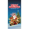 My Door Decor 36 In. X 80 In. Santa’s Take Off-Christmas Front Door Decor Mural -Alpine Corporation Shop my door decor christmas flags 285906xmas 008 64 1000