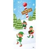 My Door Decor 36 In. X 80 In. North Pole Elves-Christmas Front Door Decor Mural 1 My Door Decor 36 In. X 80 In. North Pole Elves-Christmas Front Door Decor Mural -Alpine Corporation Shop my door decor christmas flags 285906xmas 013 64 1000