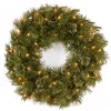 National Tree Company 24 In. Wispy Willow Artificial Christmas Wreath With Lights -Alpine Corporation Shop national tree company christmas wreaths wo1 24wlo 1 64 1000