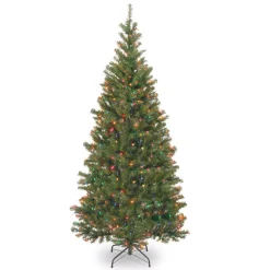 National Tree Company 6 Ft. Aspen Spruce Artificial Christmas Tree With Multicolor Lights