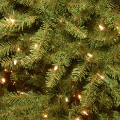 National Tree Company 6 Ft. Dunhill Fir Artificial Christmas Tree With Clear Lights 8 National Tree Company 6 Ft. Dunhill Fir Artificial Christmas Tree With Clear Lights -Alpine Corporation Shop national tree company pre lit christmas trees duh 60lo 4f 1000
