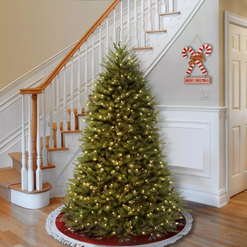 National Tree Company 6 Ft. Dunhill Fir Artificial Christmas Tree With Clear Lights 4 National Tree Company 6 Ft. Dunhill Fir Artificial Christmas Tree With Clear Lights - Image 2