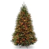 National Tree Company 7 Ft. Dunhill Fir Artificial Christmas Tree With Multicolor Lights -Alpine Corporation Shop national tree company pre lit christmas trees duh 70rlo 64 1000