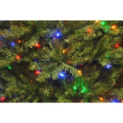 National Tree Company 9 Ft. PowerConnect Dunhill Fir Artificial Christmas Tree With Dual Color LED Lights -Alpine Corporation Shop national tree company pre lit christmas trees duh3 d00 90 1f 1000