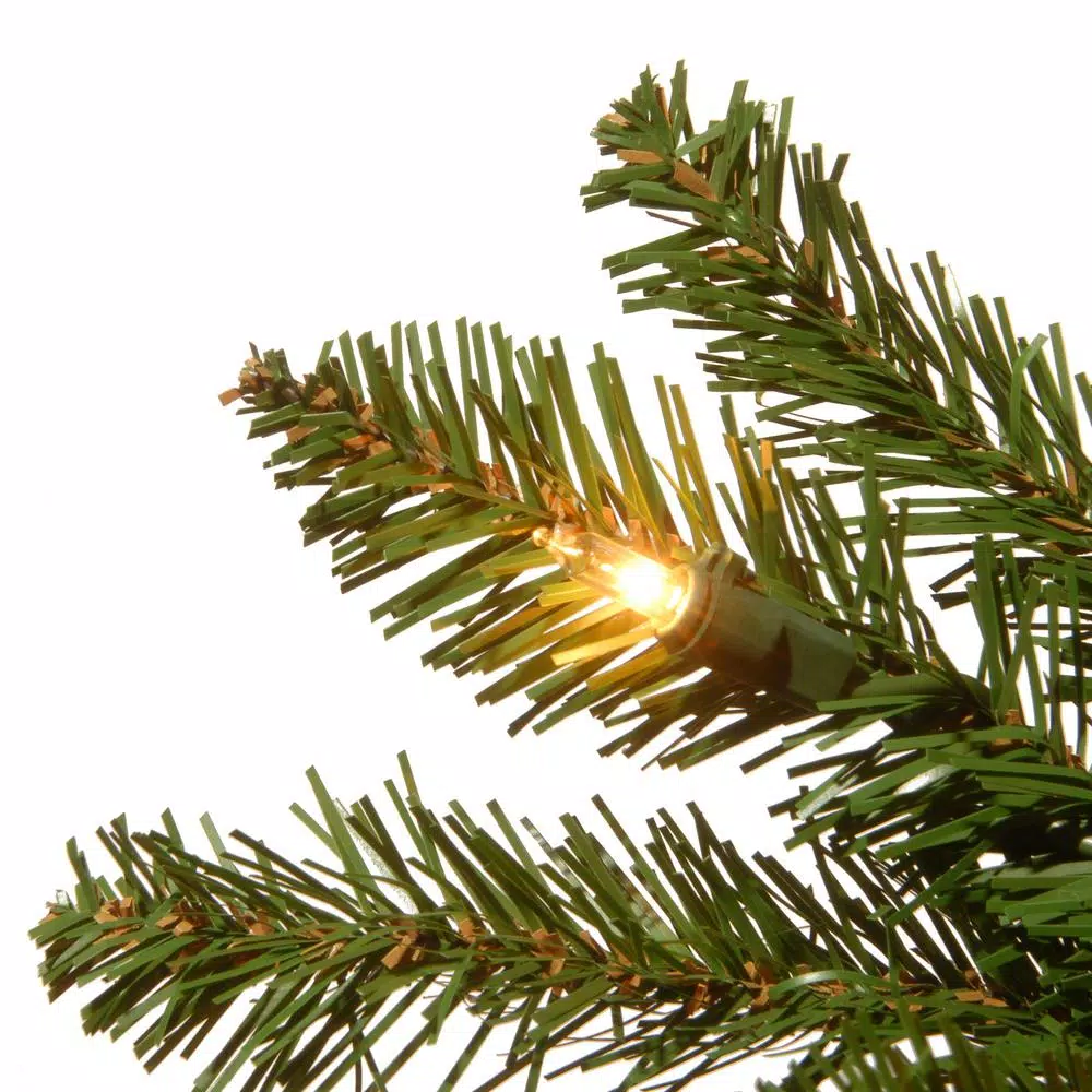 National Tree Company 7.5 Ft. Kingswood Fir Pencil Artificial Christmas Tree With Clear Lights 6 National Tree Company 7.5 Ft. Kingswood Fir Pencil Artificial Christmas Tree With Clear Lights - Image 4