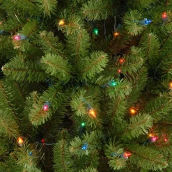 National Tree Company 6.5 Ft. Kingswood Fir Pencil Artificial Christmas Tree With Multicolor Lights 7 National Tree Company 6.5 Ft. Kingswood Fir Pencil Artificial Christmas Tree With Multicolor Lights -Alpine Corporation Shop national tree company pre lit christmas trees kw7 313 65 4f 1000