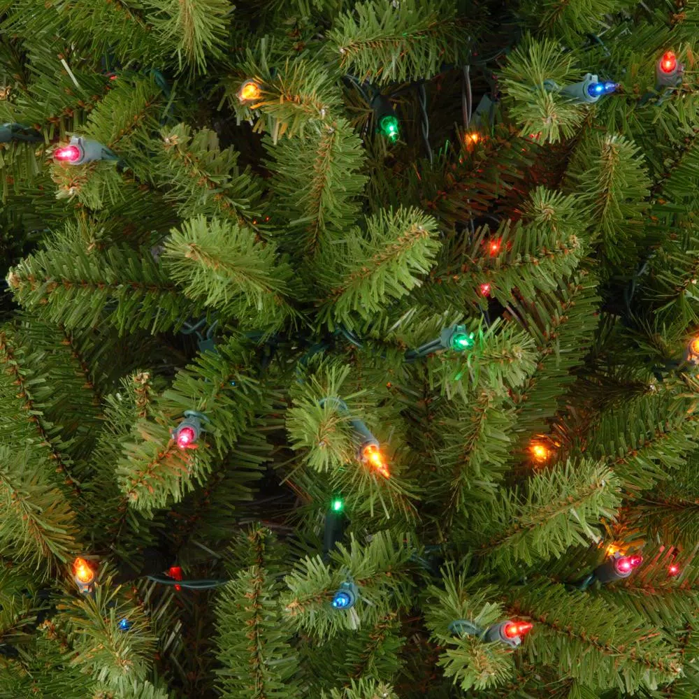 National Tree Company 6.5 Ft. Kingswood Fir Pencil Artificial Christmas Tree With Multicolor Lights 5 National Tree Company 6.5 Ft. Kingswood Fir Pencil Artificial Christmas Tree With Multicolor Lights - Image 3