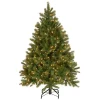 National Tree Company 4.5 Ft. Downswept Douglas Fir Artificial Christmas Tree With Clear Lights -Alpine Corporation Shop national tree company pre lit christmas trees pedd1 312 45 64 1000