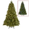 National Tree Company 10 Ft. Downswept Douglas Fir Artificial Christmas Tree With Dual Color LED Lights -Alpine Corporation Shop national tree company pre lit christmas trees pedd1 312ld 10x 64 1000