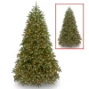 National Tree Company 6.5 Ft. Jersey Fraser Fir Medium Artificial Christmas Tree With Dual Color LED Lights -Alpine Corporation Shop national tree company pre lit christmas trees pejf1 302ld 65 64 1000