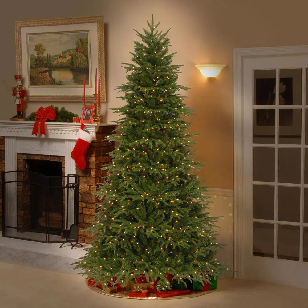 National Tree Company 7.5 Ft. Northern Frasier Fir Artificial Christmas Tree With Clear Lights 4 National Tree Company 7.5 Ft. Northern Frasier Fir Artificial Christmas Tree With Clear Lights - Image 2