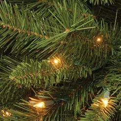National Tree Company 6.5 Ft. Winchester Pine Artificial Christmas Tree With Clear Lights -Alpine Corporation Shop national tree company pre lit christmas trees wch7 300 65 4f 1000