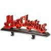 National Tree Company 18 In. Polyresin Merry Christmas Red Decor Includes Base And Hooks 1 National Tree Company 18 In. Polyresin Merry Christmas Red Decor Includes Base And Hooks -Alpine Corporation Shop national tree company stocking holders rac e90277r 64 1000