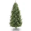 National Tree Company 7.5 Ft. Natural Fraser Slim Fir Artificial Christmas Tree -Alpine Corporation Shop national tree company unlit christmas trees naffslh1 75 64 1000
